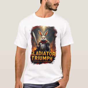 Gladiator Triumph The Struggle with Life Empowers  T-Shirt