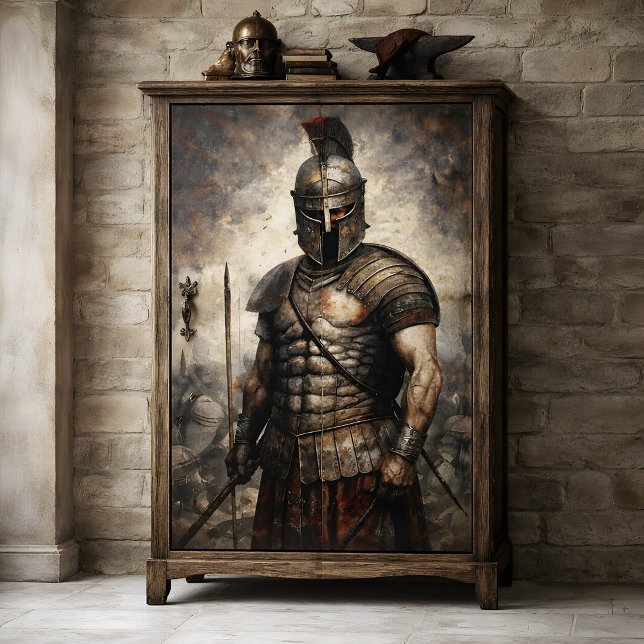 Gladiator Warrior Decoupage Tissue Paper (Gladiator Warrior Decoupage Tissue Paper)