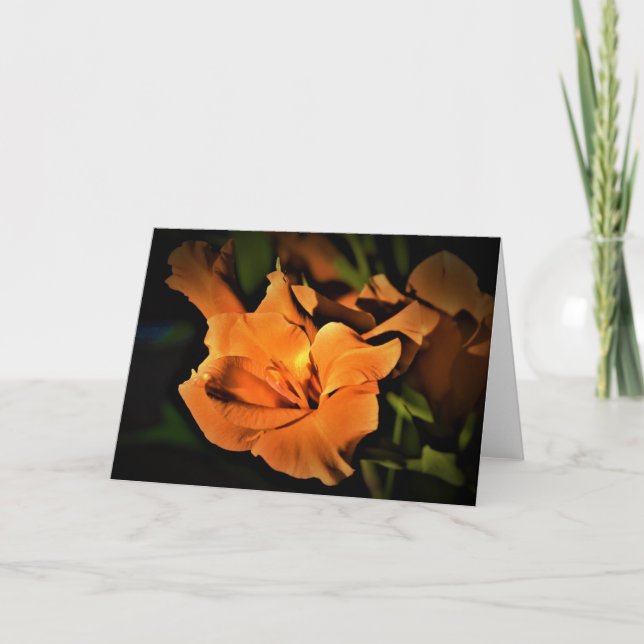 Gladioli, card (Front)