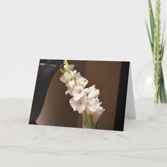Gladioli, carte (Devant)