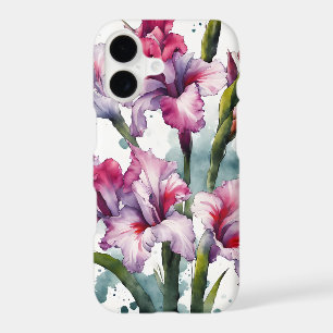 Gladiolus - Fleurs aquarelles