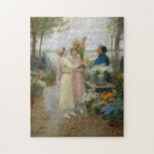 Gladiolus   Victor Gabriel Gilbert Jigsaw Puzzle