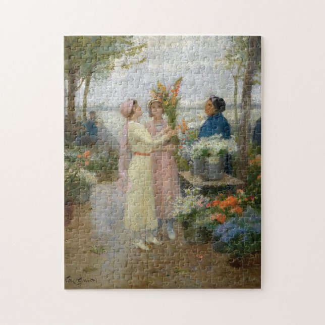 Gladiolus | Victor Gabriel Gilbert Jigsaw Puzzle (Vertical)