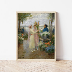 Gladiolus Victor Gabriel Gilbert Poster