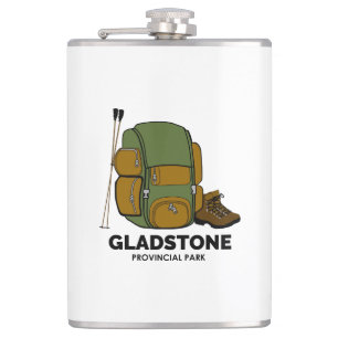 Gladstone Provincial Park Backpack Hip Flask
