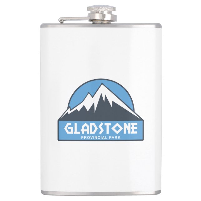 Gladstone Provincial Park Hip Flask (Front)
