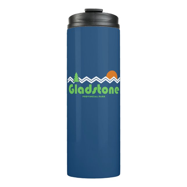 Gladstone Provincial Park Retro Thermal Tumbler (Front)
