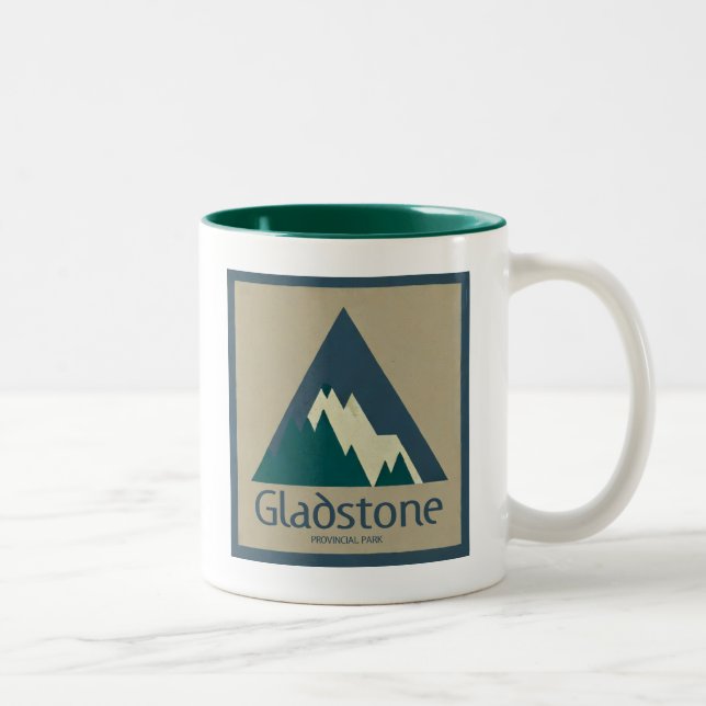 Gladstone Provincial Park Rustic Two-Tone Coffee Mug (Right)
