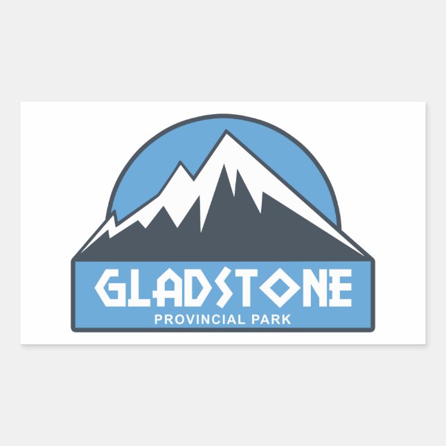 Gladstone Provincial Park Sticker (Front)