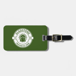 Gladstone Provincial Park Sun Trees Luggage Tag
