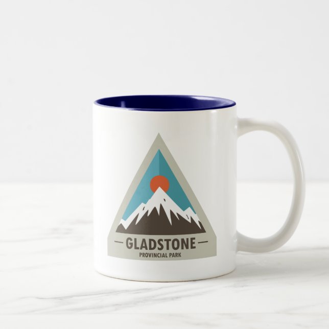 Gladstone Provincial Park Two-Tone Coffee Mug (Right)