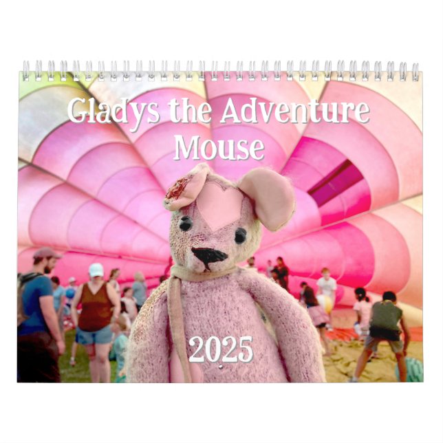 Gladys the Adventure Mouse Calendrier 2025 (Protection)