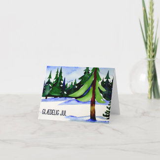 Glædelig jul, Danish Christmas Card