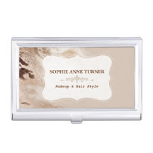 Glam Aurum Marble Geometric Shape Makeup Artist