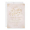 Glam blush glitter rose gold calligraphy wedding