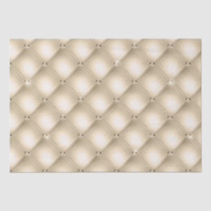 Glam Champagne Gold Glitzy Diamonds Tissue Paper