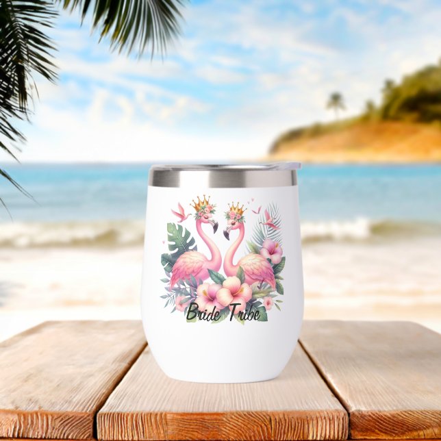 Glam de Flamant rose tropical (Yoga)