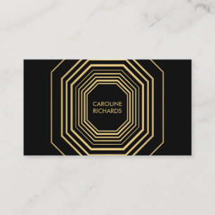 Glam Deco Jewellery Design Fashion Boutique No. 1 Business Card