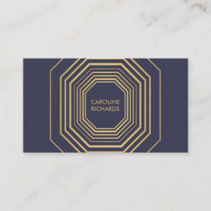 Glam Deco Jewellery Design Fashion Boutique No. 6 Business Card
