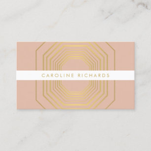 Glam Deco Jewellery Design Fashion Boutique No. 7 Business Card
