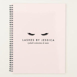 Glam Eyelashes Classic Pink Nomination Book