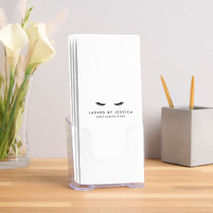 Glam Eyelashes Extensions Salon Tri-Fold Brochure