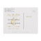 Glam faux gold glitter calligraphy save the date