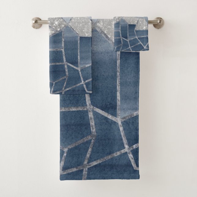 Glam géométrique mosaïque #3 #geo #décoration #art (En situation)