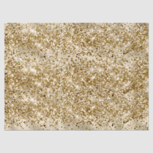 Glam Girly Gold Glitter Sparkle Confetti Tissue Paper