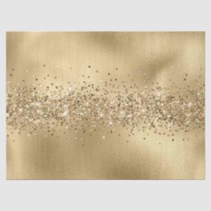 Glam Gold Glitzy Sparkle Glitter    Tissue Paper
