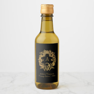 Glam gothique Mini Étiquette de bouteilles Noi