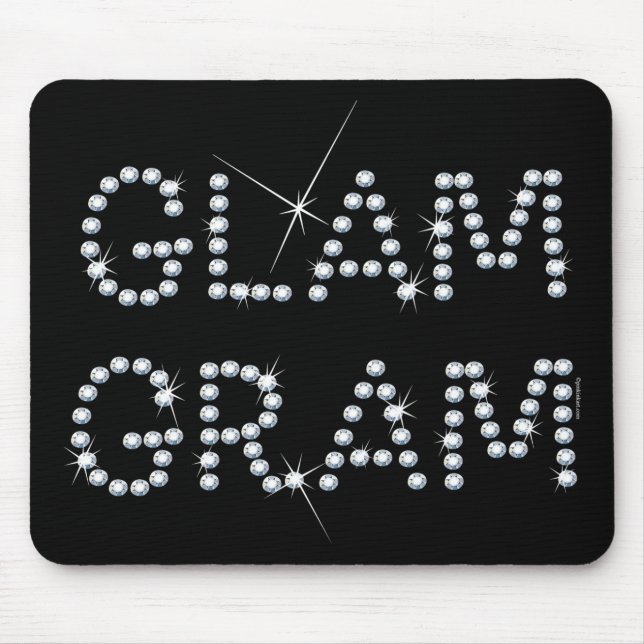 Glam Gram Mouse Pad (Front)