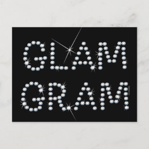 Glam Gram Postcard