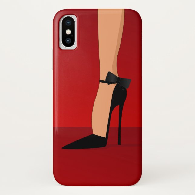 Glam high heel shoes Phone Cover (Back)
