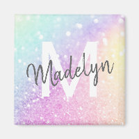 Glam Iridescent Glitter Personalized Colourful