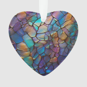 Glam Iridescente Opal Gemstone Tissu