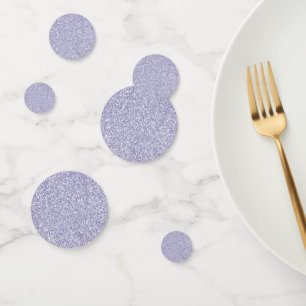 Glam Lavender Lilac Purple Glitter Confetti
