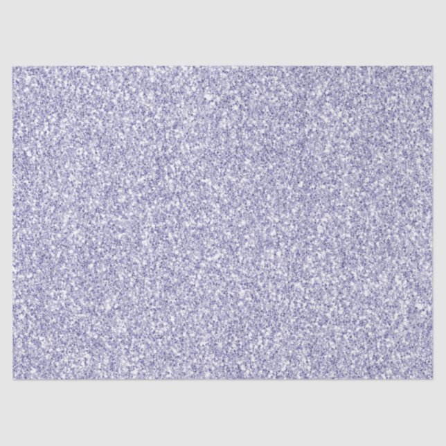 Glam Lavender Lilac Purple Glitter  Tissue Paper (Front)
