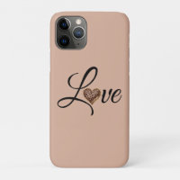 Glam Leopard Heart Love Design
