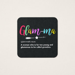 Glam-ma, Grand-mère de définition de la glamme