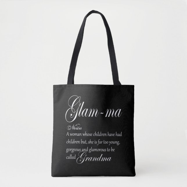 GLAM MA grandma definition Tote Bag (Front)