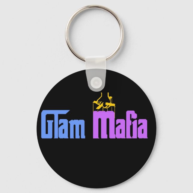 Glam Mafia Keychain (Front)