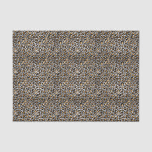 Glam Metallic Small Leopard Print Tissue Paper