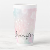 Glam Pink Glitter Pastel Girly Pattern