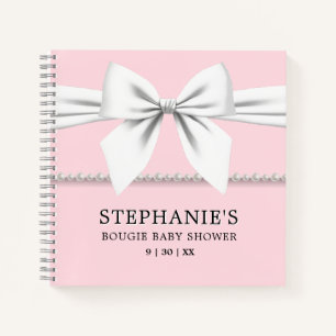 Glam Pink Tiffany Baby Shower Guest Book