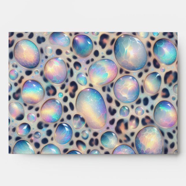 Glam Posh Wedding Envelopes (Front)