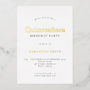 Glam Quinceañera Birthday Party Real