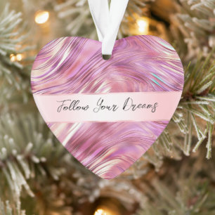 Glam Rose d'or de perle rose fille