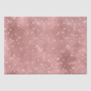 Glam Rose Gold Sparkle Tissue Paper