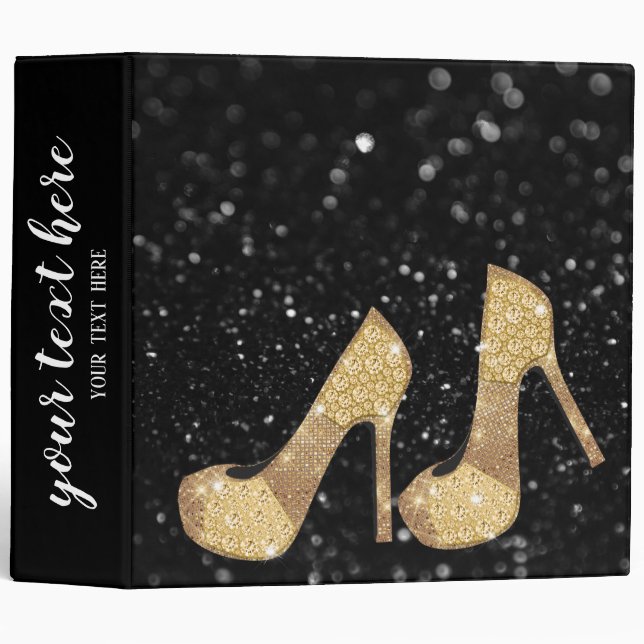Glam Shoes High Heels Binder (Front/Spine)
